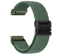 SimpleThings Bracelet de montre tressé universel 20 mm pour Samsung Galaxy Watch 7/6/5/4/FE 44 mm 40 mm, 4 6 Classic/5 Pro/3 41 mm/Active 2, bracelet de sport pour Garmin Vivoactive 5 3 Homme et femme