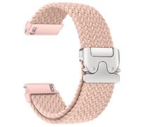 SimpleThings Bracelet de montre tressé universel 20 mm pour Samsung Galaxy Watch 7/6/5/4/FE 44 mm 40 mm, 4 6 Classic/5 Pro/3 41 mm/Active 2, bracelet de sport pour Garmin Vivoactive 5 3 Homme et femme