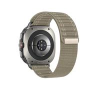 SimpleThings Bracelet de sport en nylon avec boucle pour Samsung Galaxy Watch Ultra - Bracelet de rechange souple avec design ondulé - Compatible avec Samsung Galaxy Watch Ultra 47 mm - Pour homme et