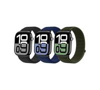 SimpleThings Bracelet de sport en nylon - Compatible avec Apple Watch - 46 mm, 45 mm, 44 mm, 42 mm, 41 mm, 40 mm, 38 mm, Trail Loop - Bracelet de sport pour iWatch séries 11 10 9 8 7 6 5 4 3 2 1 SE