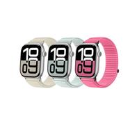 SimpleThings Bracelet de sport en nylon - Compatible avec Apple Watch - 46 mm, 45 mm, 44 mm, 42 mm, 41 mm, 40 mm, 38 mm, Trail Loop - Bracelet de sport pour iWatch séries 11 10 9 8 7 6 5 4 3 2 1 SE
