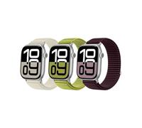 SimpleThings Bracelet de sport en nylon - Compatible avec Apple Watch - 46 mm, 45 mm, 44 mm, 42 mm, 41 mm, 40 mm, 38 mm, Trail Loop - Bracelet de sport pour iWatch séries 11 10 9 8 7 6 5 4 3 2 1 SE