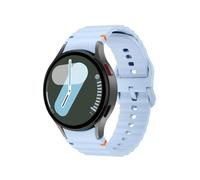 SimpleThings Bracelet de sport en silicone pour Galaxy Watch 7 40 mm 44 mm - Bracelet réglable sans gap pour Samsung Galaxy Watch 7/6/5/4 homme et femme - Bracelet étanche pour le travail