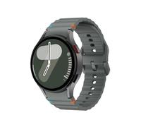 SimpleThings Bracelet de Sport en Silicone pour Samsung Galaxy Watch 7/6/5/4 40mm 44mm - Réglable Sans Gap, Étanche pour le Travail - Homme et Femme