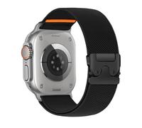 SimpleThings - Bracelet sport pour Apple Watch Ultra 3/2, Bracelet 49 mm/46 mm/45 mm/44 mm/42 mm/41 mm/40 mm/38 mm, Boucle de sport élastique en nylon compatible avec iWatch Ultra SE 11 10 9 8 7 6 5 4