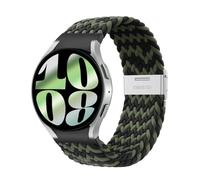 SimpleThings Bracelet tressé One Click No Gap compatible avec Samsung Galaxy Watch 7/6/5/4 (40 mm, 44 mm), 5 Pro 45 mm, 6 4 Classic (47 mm, 43 mm, 42 mm, 46 mm) pour hommes et femmes