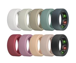 SimpleThings Étui de protection anneau intelligent compatible avec Oura Ring Gen4/3, RingConn/Ultrahuman/Samsung Galaxy - En silicone résistant aux rayures