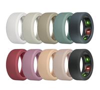 SimpleThings Housse de Protection pour Oura Ring Compatible avec Oura Ring Gen4/3, RingConn Gen2 1/Samsung Galaxy, Coque de Protection en Silicone Résistante aux Rayures, Taille M：11/12/13/14/15