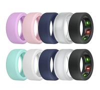 SimpleThings Protection de bague intelligente compatible avec Oura Ring Gen4/3, RingConn Gen2 1/Samsung Galaxy, Coque de protection en silicone résistante aux rayures