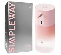 SIMPLEWAY Distributeur automatique de savon mousse PRO Charge USB-C Simpleway Couleur : rose,
