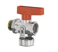 Simplex KFE Vanne d'arrêt droite pour installation solaire 1/2Mx3/4M - F10647