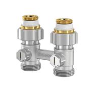 Simplex Module de raccordement droit HB EXCLUSIV D1/50 pour radiateur à robinetterie intégrée à raccord femelle Rp1/2" - F10010