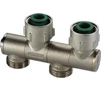 Simplex Module VARIOCON N raccords orientables équerre et droit F12002 pour radiateur avec robinetterie intégrée G3/4" - F12002