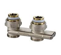 Simplex US D1/50 Inverseur avec raccords filetés pour radiateurs à robinetterie intégrée, distance axiale de 50 mm