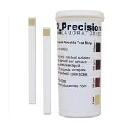 Simplexhealth Lot de 50 bandelettes de test de peroxyde 0-400 ppm