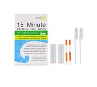 SimplexHealth Test rapide des bactéries d'eau en 15 minutes (2 tests)