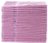Simpli-Magic Lot de 12 essuie-Mains en Coton, 40,6 x 68,6 cm, Rose