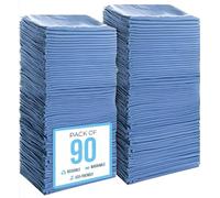 Simpli-Magic Premium Shop Lot de 100 Serviettes de Table Bleu 35,6 x 30,5 cm