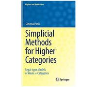 Simplicial Methods For Higher Categories