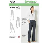 Simplicité 8056 Pantalons Et Shorts Pour Femmes Tailles 10-18 Et 20W-28W