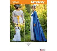 Simplicity US8941R5 Patron de Couture S8941 Costume pour Femme, Papier, Blanc, Divers