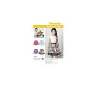 Simplicity Patron de couture 8106 Jupe enfant FR 8-16 G Papier pour filles et filles plus