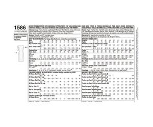 Simplicity 1586 Taille BB Patrons Amazing Fit Patron de Couture Robe