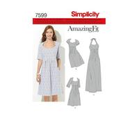 Simplicity 1800BB Patrons pour robes femmes Taille 48 à 56
