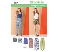 Simplicity 1887.U5 Patrons Pantalons et Jupes de Miss Taille 44/46/48/50/52