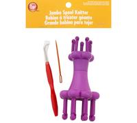 Simplicity 3707450000WWZ Bobine à Tricoter Géante Plastique Pourpre 20,50 x 14,50 x 6,00 cm