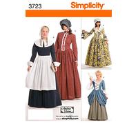 Simplicity 3723Costumes pour Femme, Papier, Blanc, R5 (14, 16, 18, 2, 22)