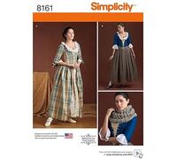 Simplicity 8161 Patron de couture pour femme, Costumes du XVIIIe siècle