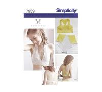 Simplicity 8228 Patrons Soft Cup Soutiens-Gorge et Culotte, Blanc 32-42