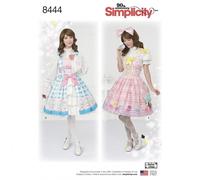 Simplicity 8444 Femmes Lolita Costume Couture Motif Taille 4-12 & 12-20 Moyen