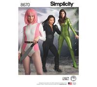 Simplicity 8670 Femmes'Cosplay Costumes Couture Motif Tailles 6-14 & 16-24