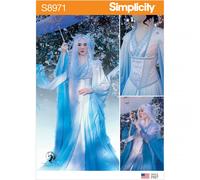 Simplicity 8971 Femmes Princesse Costume Couture Motif Taille 6-14 & 14-22