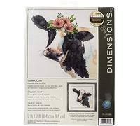 Simplicity Creative Corp 70-35386 Lot de 14 Point de Croix Motif vache mignon