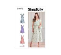 Simplicity Patron 9475 - Robe pour Jeunes Filles S9475.H5