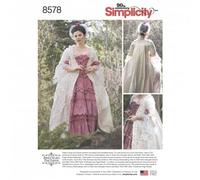 Simplicity Patron de couture 8578 Costumes R5 (42-44-46-46-48-50)