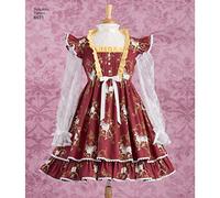 Simplicity Patron de couture, papier, Blanc, différents