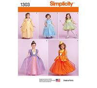 Simplicity Patron de couture pour enfants 1303 robes de style princesse