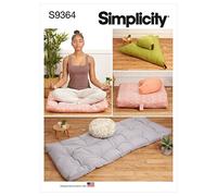 Simplicity Patron de couture S9364 Coussins de méditation