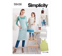 Simplicity Patron de couture S9436 Tabliers pour adultes et enfants