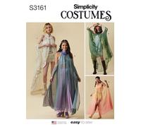 Simplicity Patron de couture SS3161A Capes A pour femme (XS-S-M-L-XL)