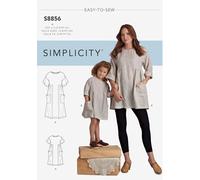 SIMPLICITY Patron de robe et tunique pour enfant (3-8 ans) - SS8856A