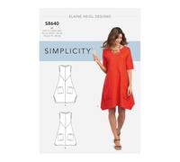 SIMPLICITY Patrons SS8640BB Robe ou tunique pour femme Taille 48-52