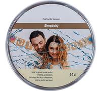 Simplicity Pink Foil Banderoles Pop-up sans désordre, Feuille Rose, Set de 14 Pièces