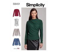 Simplicity Sewing Pattern S9451 Patron de couture Hauts pour femme