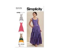 Simplicity SS3129R5 Patron de couture pour robes de femme avec petites lignes R5 (42-44-46-46-48-50)