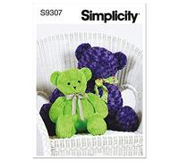 Simplicity SS9307OS UNDEFINED Stuffed Craft OS (One Size) (Taille Unique), Blanc